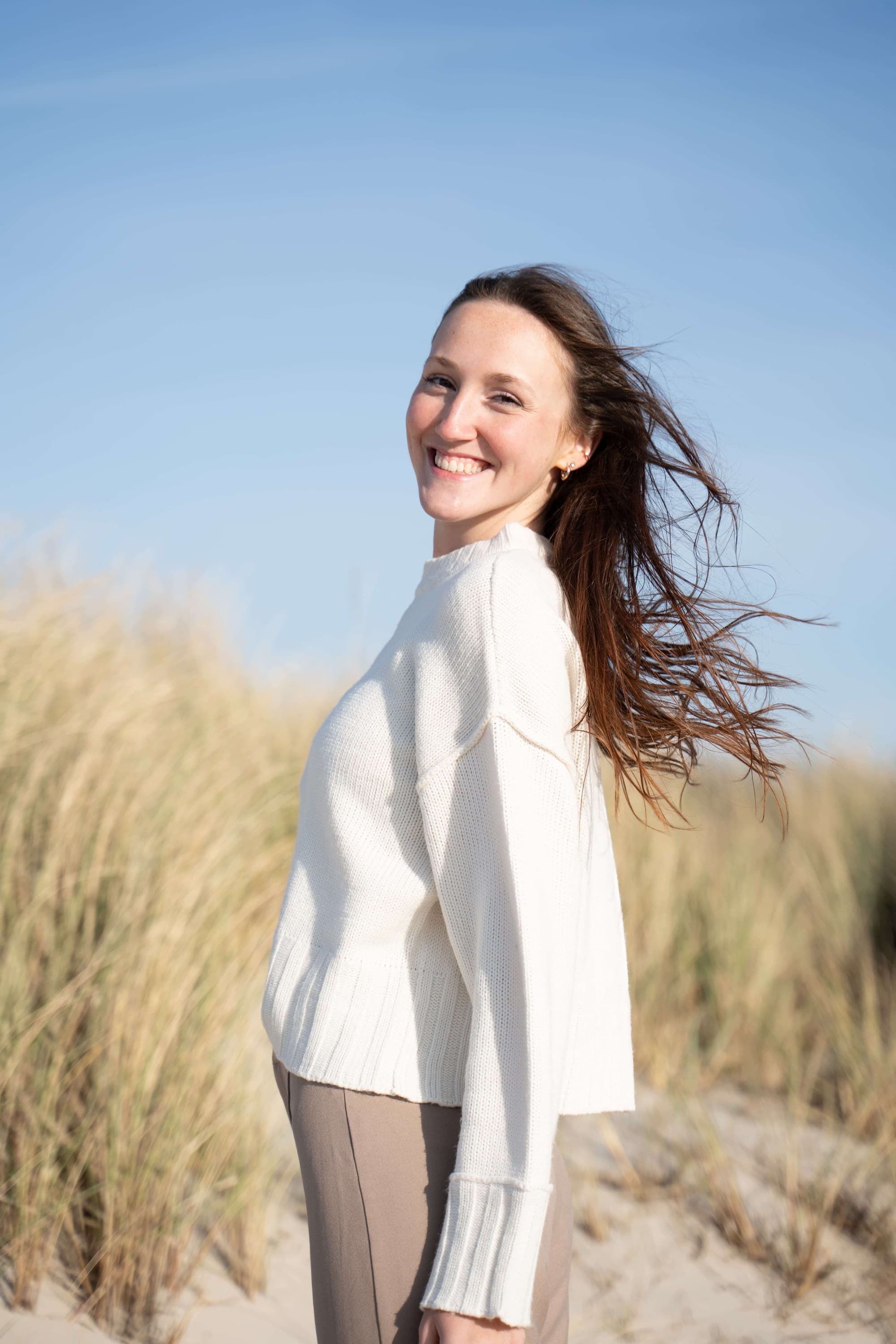 Wind im Haar